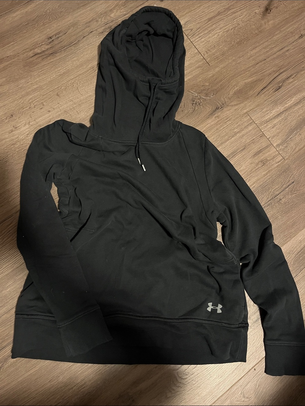 Under Armour Black Hooded Fleece Sweatshirt